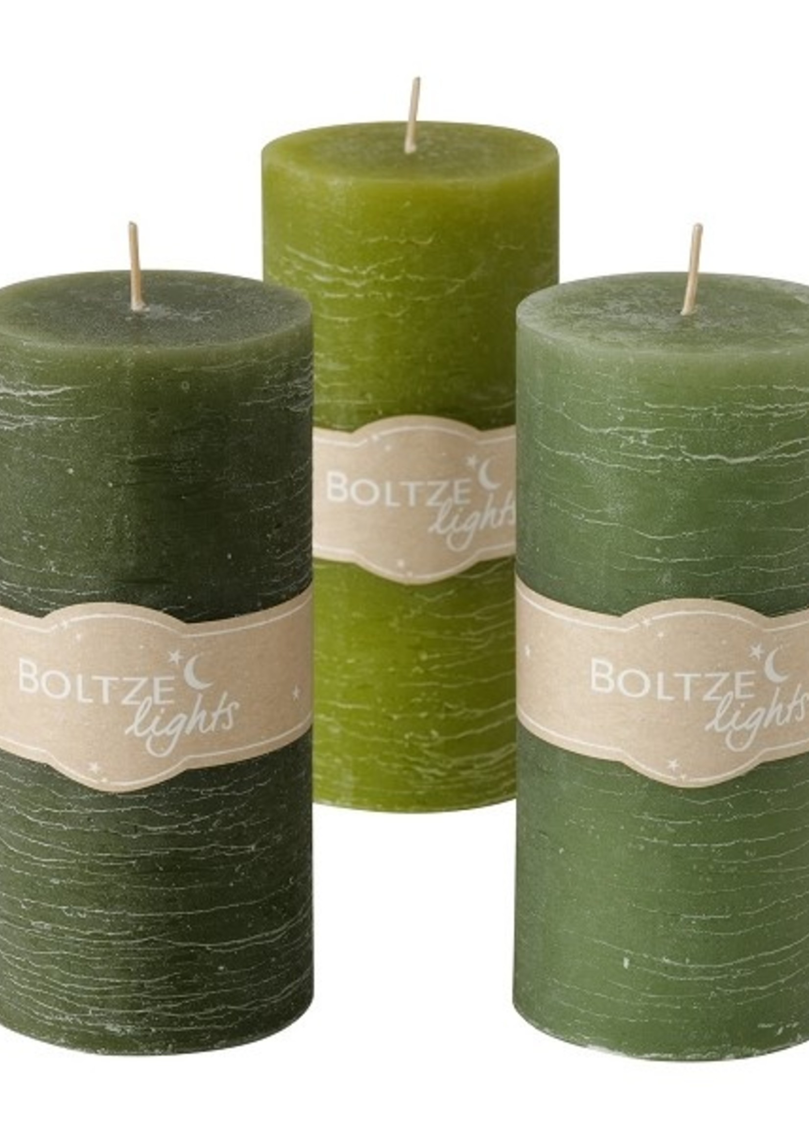 Boltze Home Stompkaars Basic Ø7xH15cm groen colour-mix