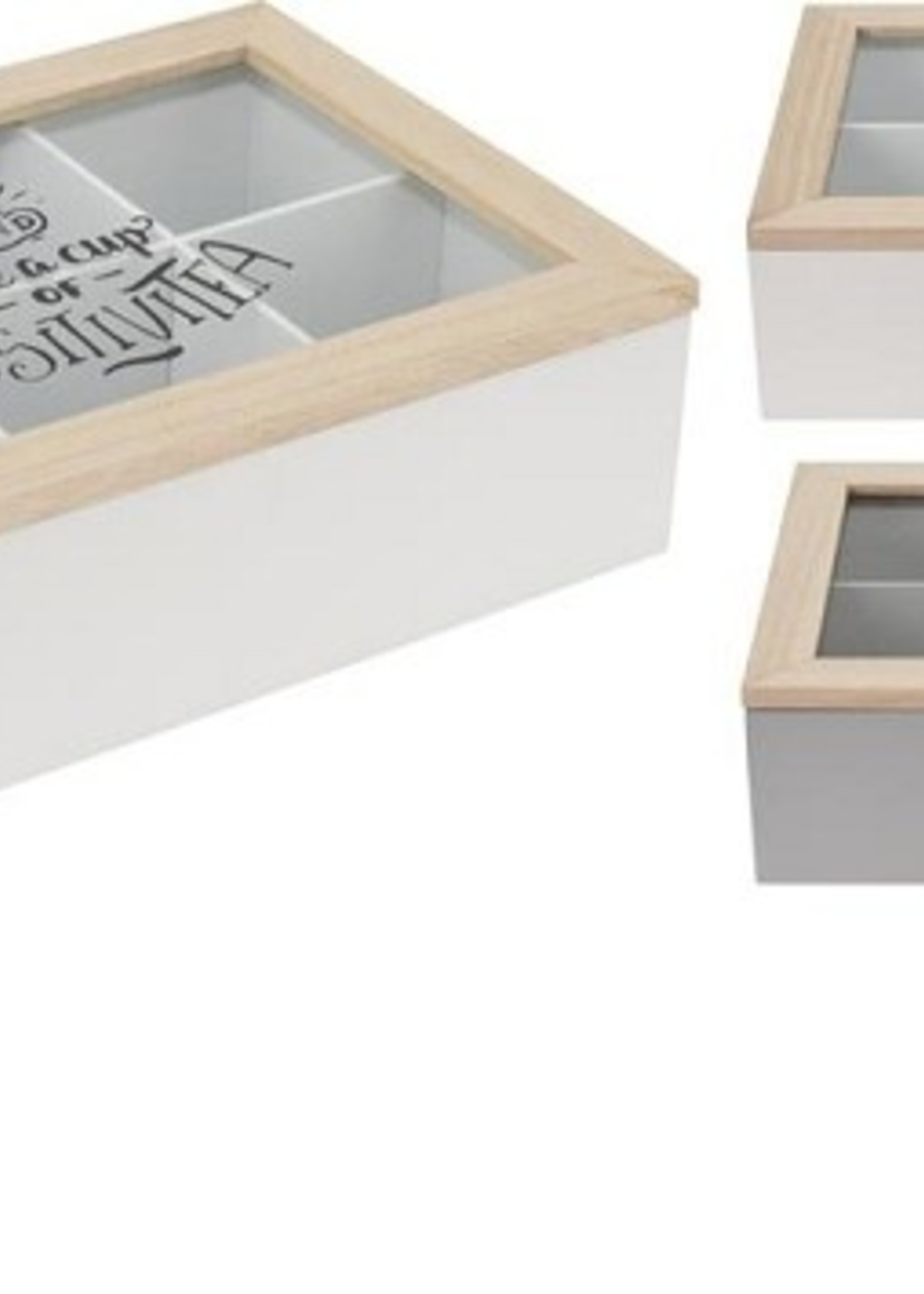 Theekist Hout 6 Vaks 240X165X7