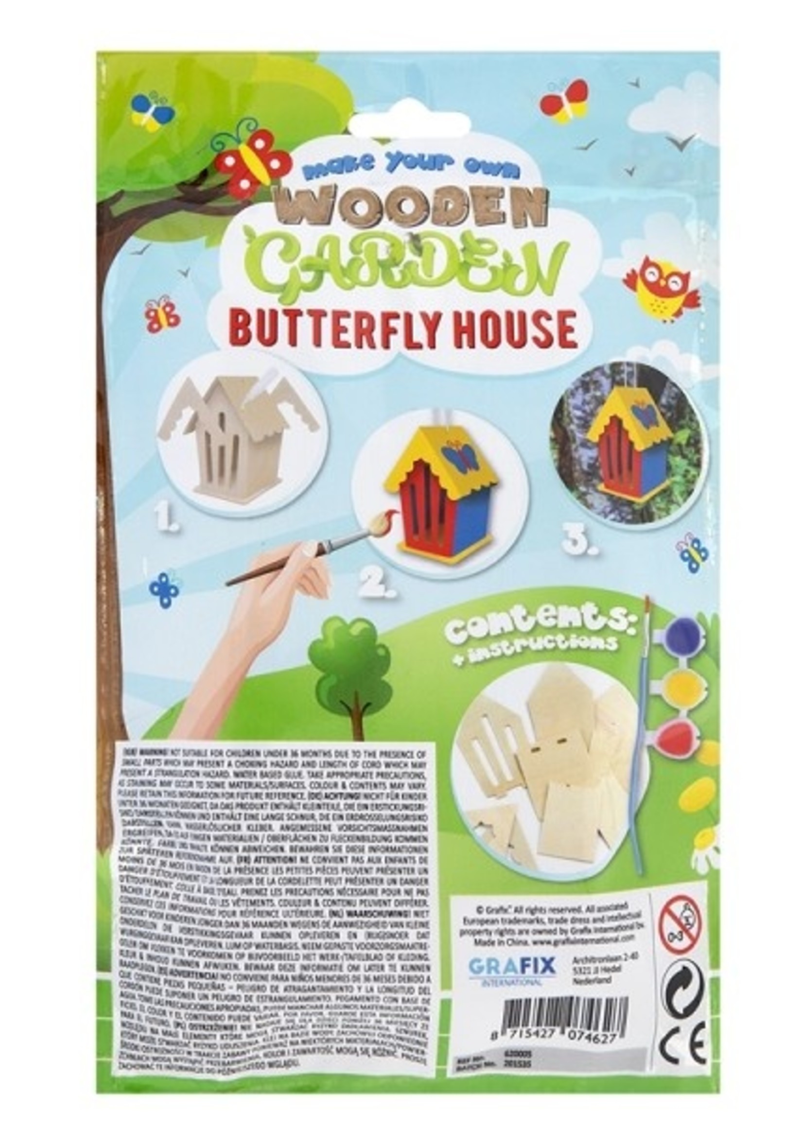 Grafix Maak je eigen vogelhuisje