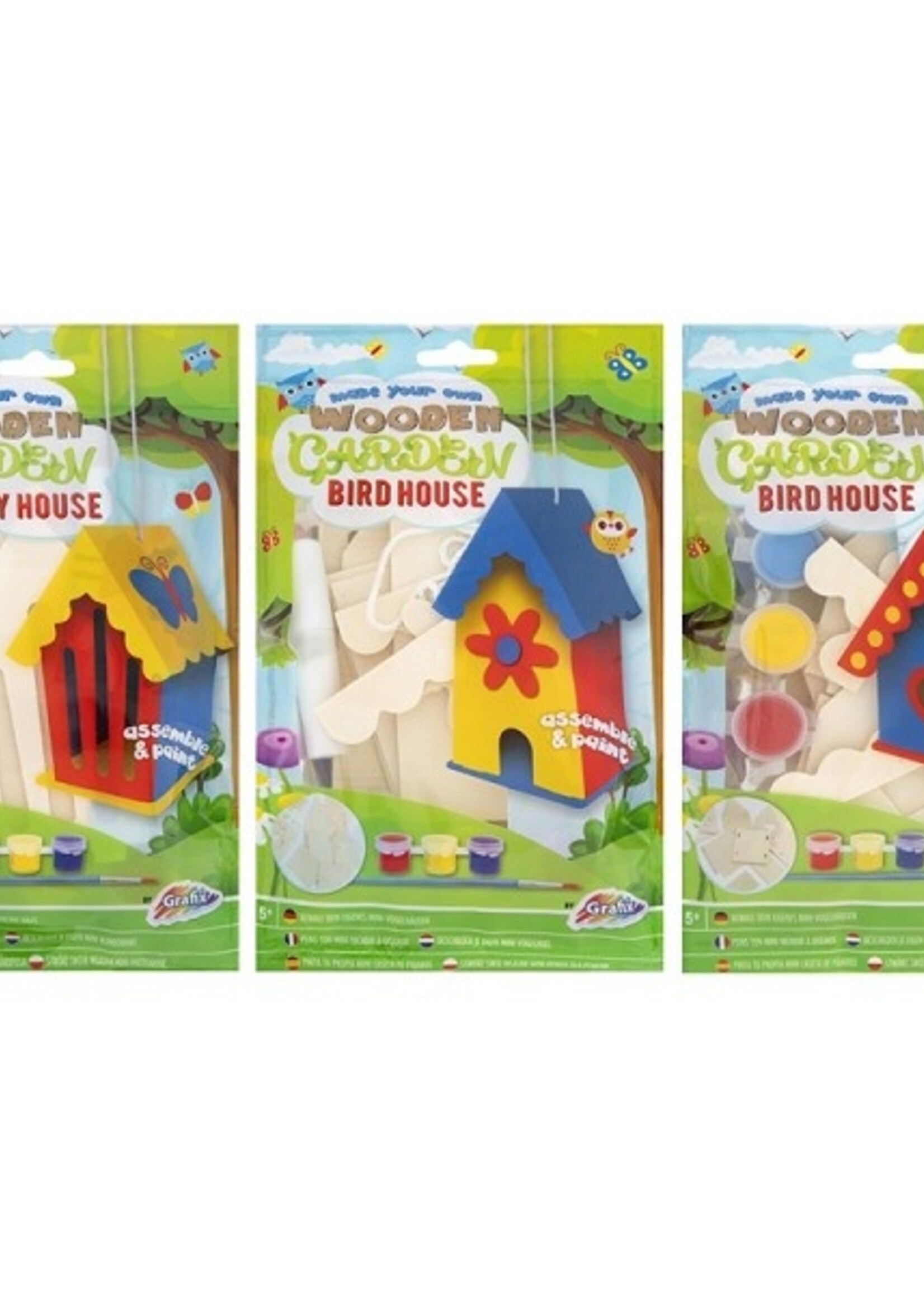 Grafix Maak je eigen vogelhuisje