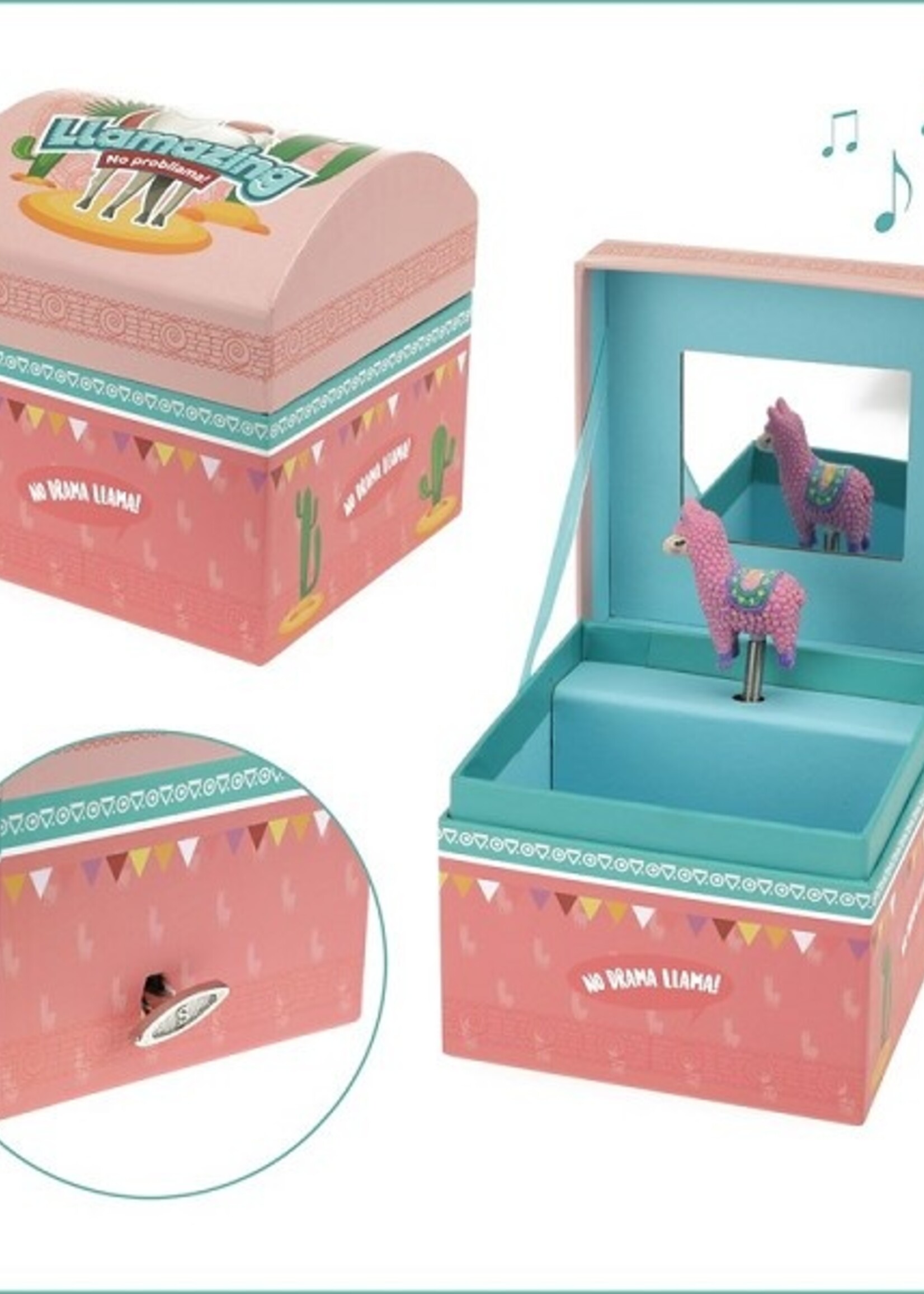 Toi Toys Muziekdoosje met lama