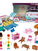 Toi Toys Girl Squad Speelset camper met accessoires en 2 figuren