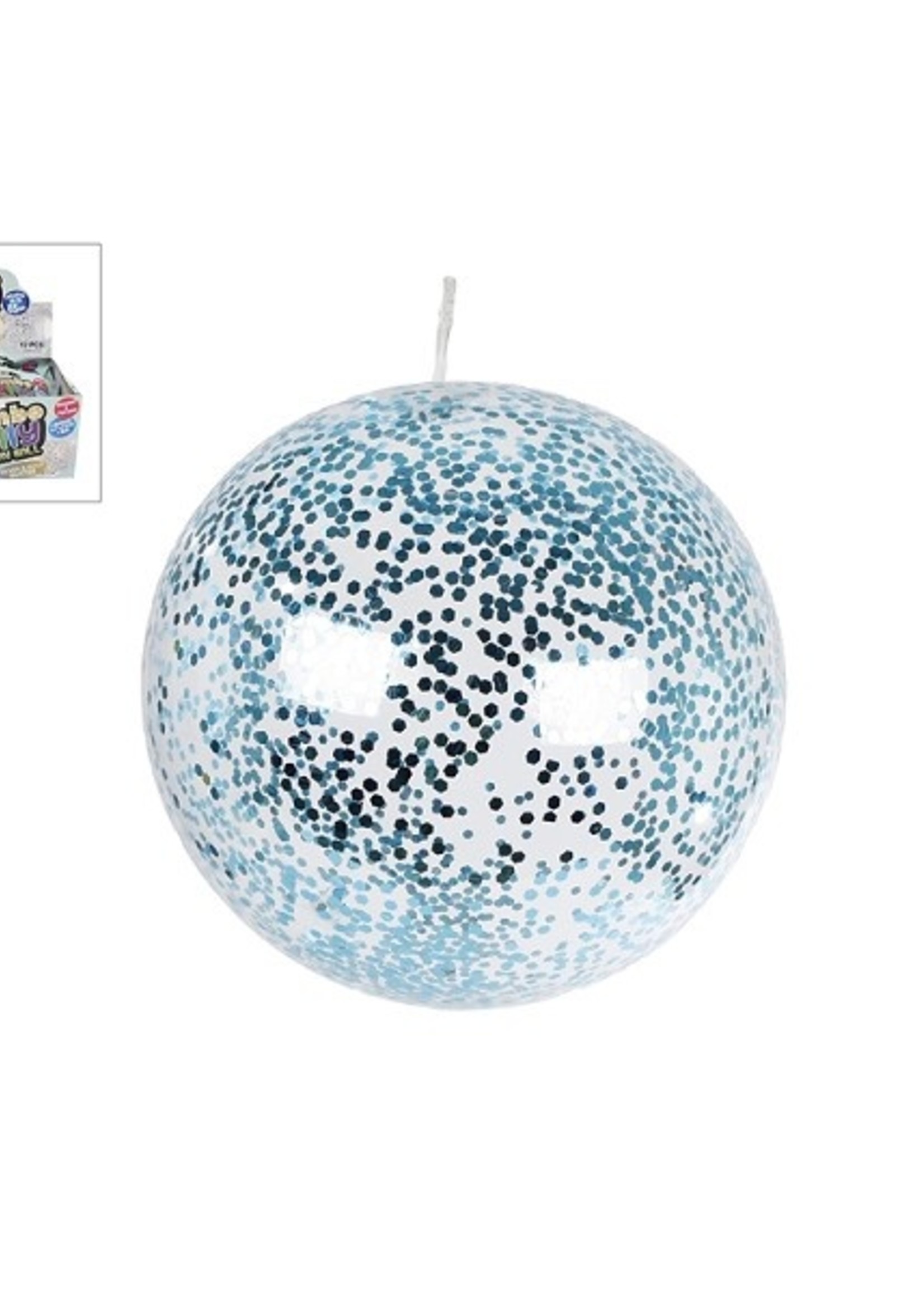 Jumbo glitter ballon 85cm