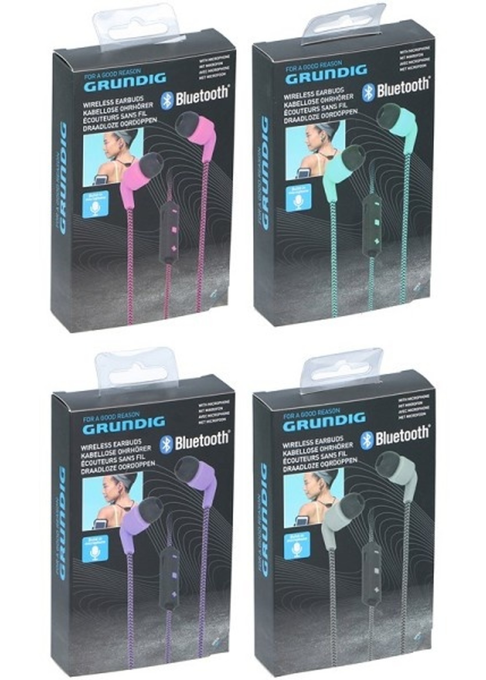 Grundig Oortelefoon Bluetooth stereo