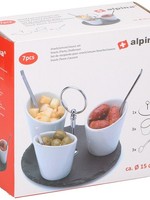 Alpina Amuseset 7-delig porselein/leisteen