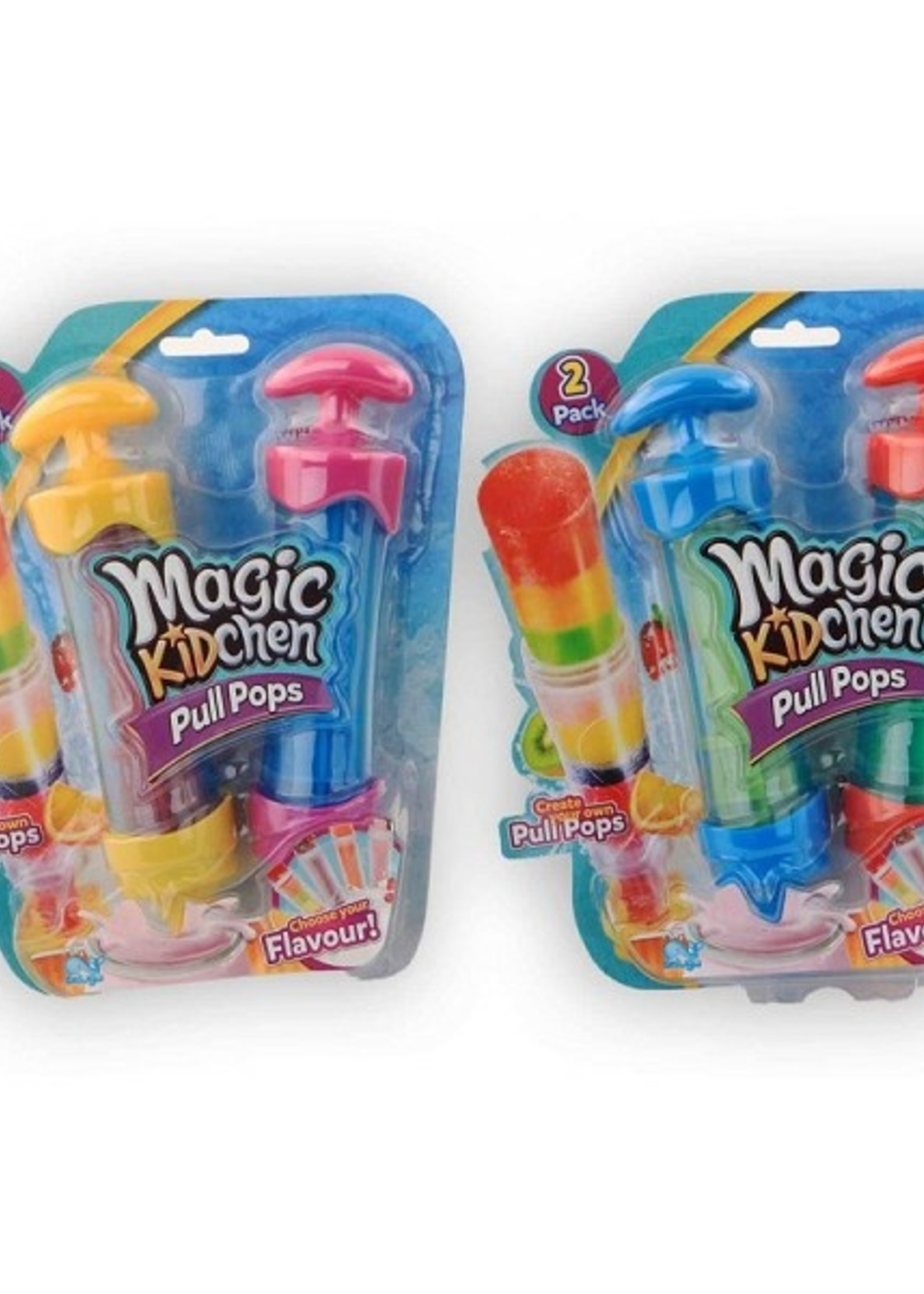 Magic Kidchen Pull Pops ijsjesmaker 2-pack