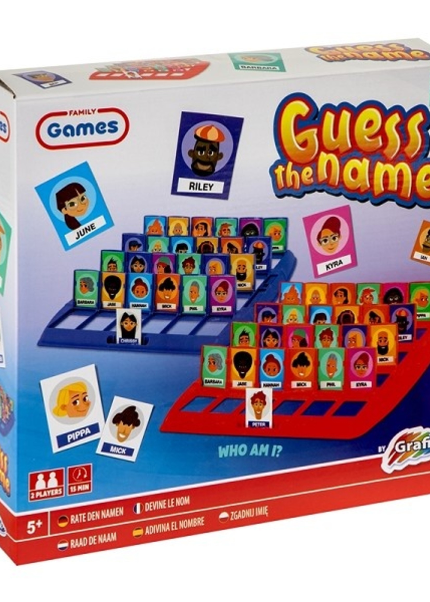 Grafix Guess The Name Wie is het spel