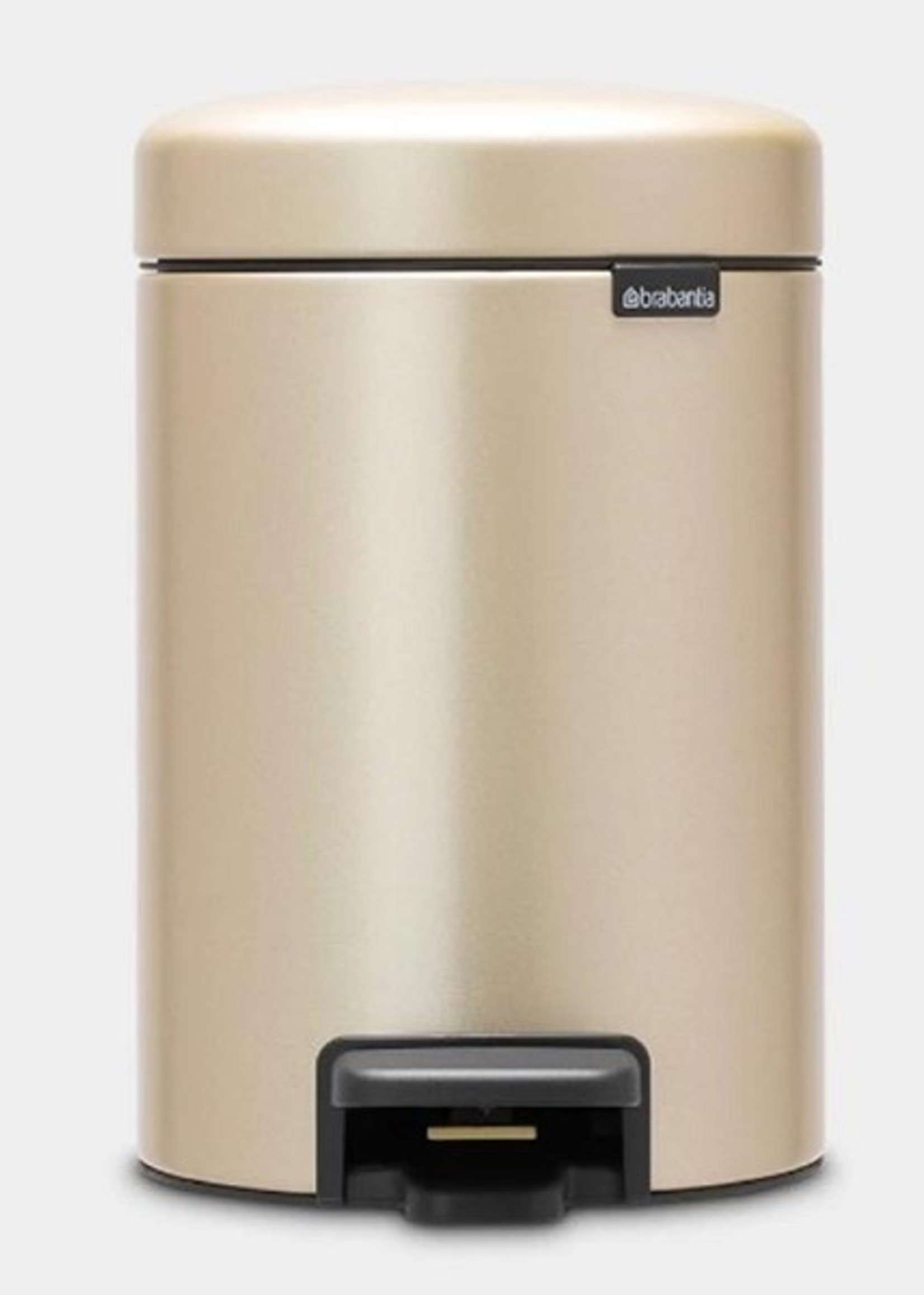 Brabantia Pedaalemmer Newicon 3L champagne