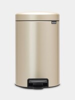 Brabantia Pedaalemmer newicon 12L champagne