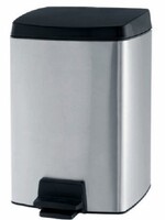 Brabantia pedaalemmer 10 liter matt fingerprint proof