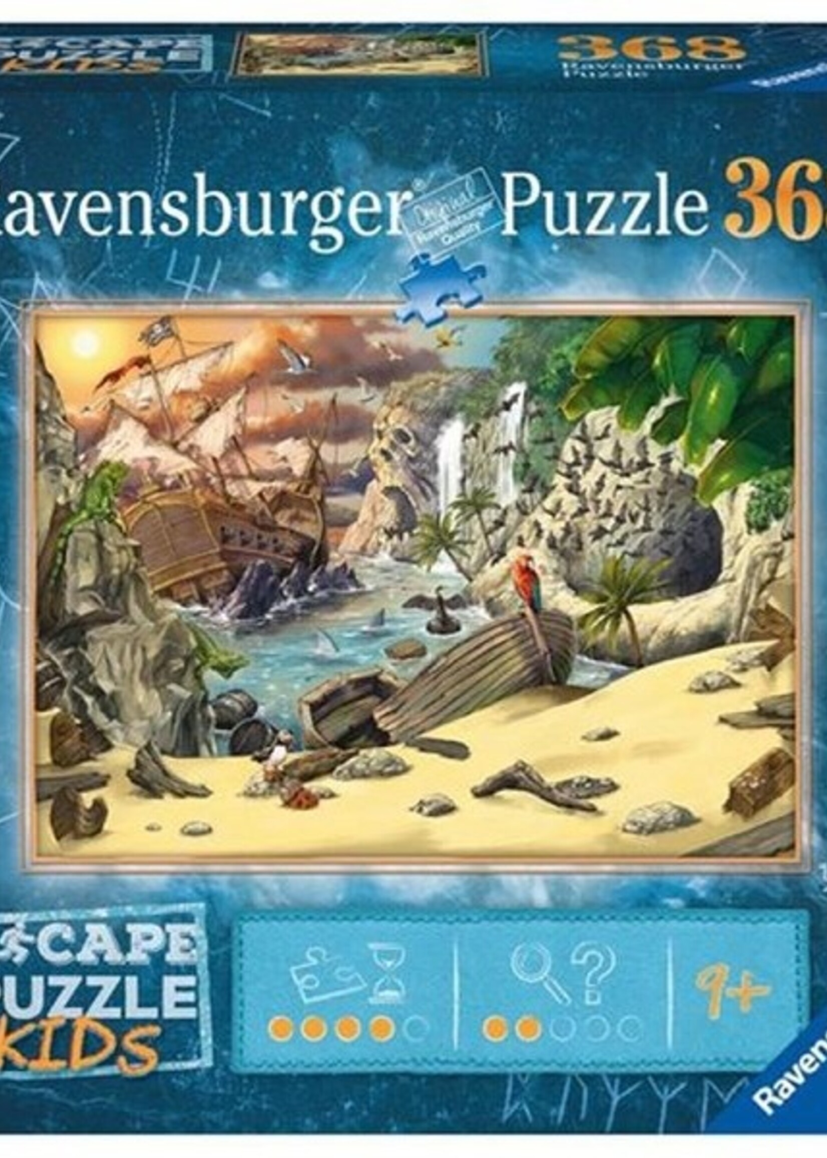 Ravensburger Escape puzzel Kids Pirates 368 stukjes