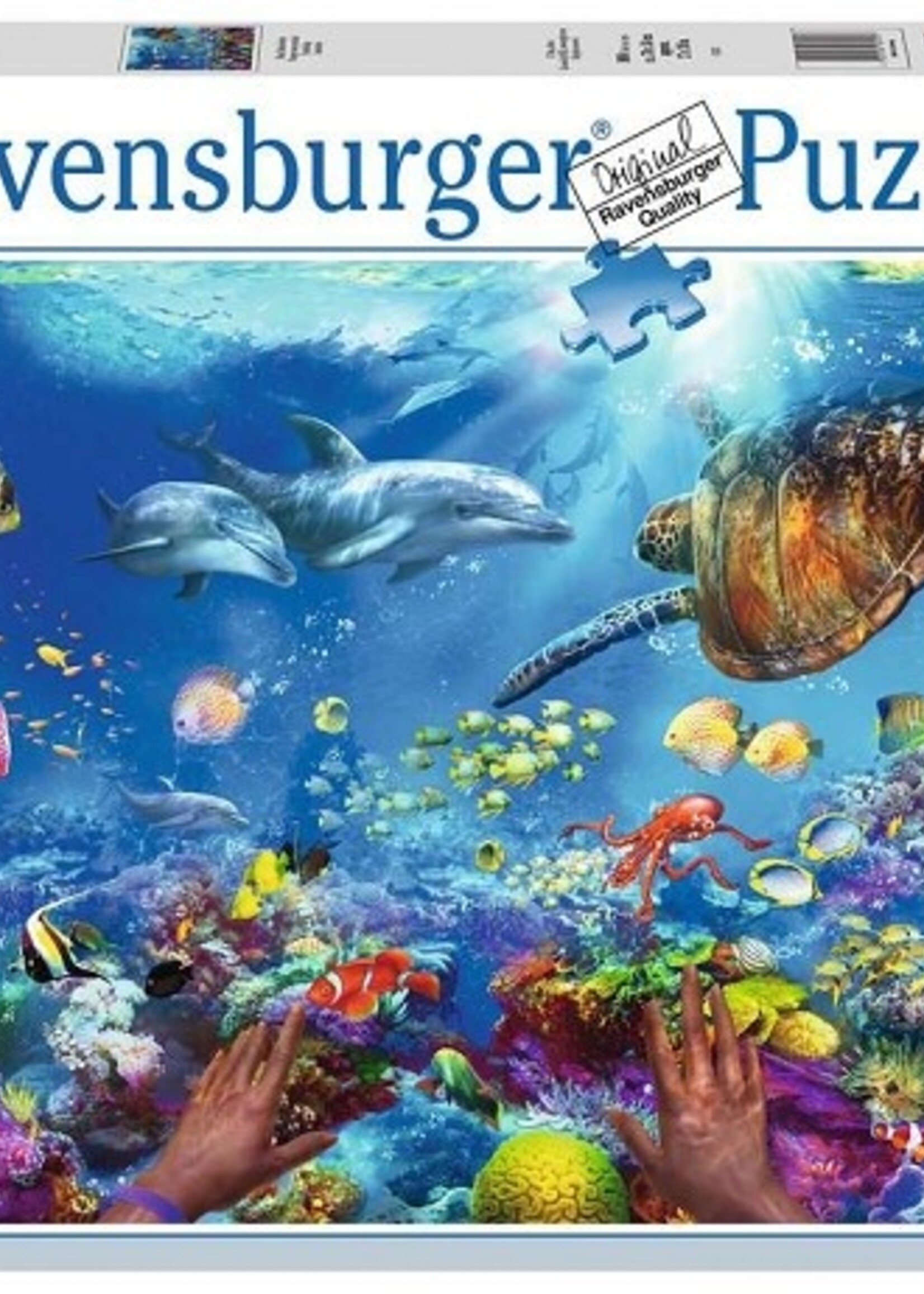 Ravensburger puzzel Snorkelen 1000 stukjes