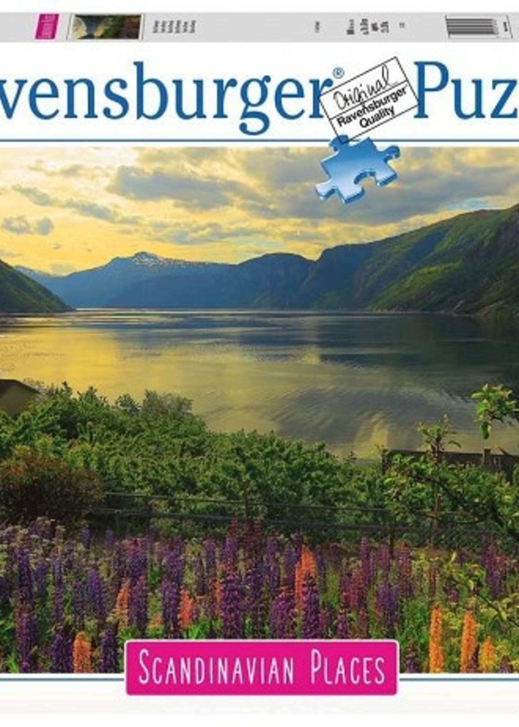 Ravensburger puzzel Fjord in Noorwegen 1000 stukjes