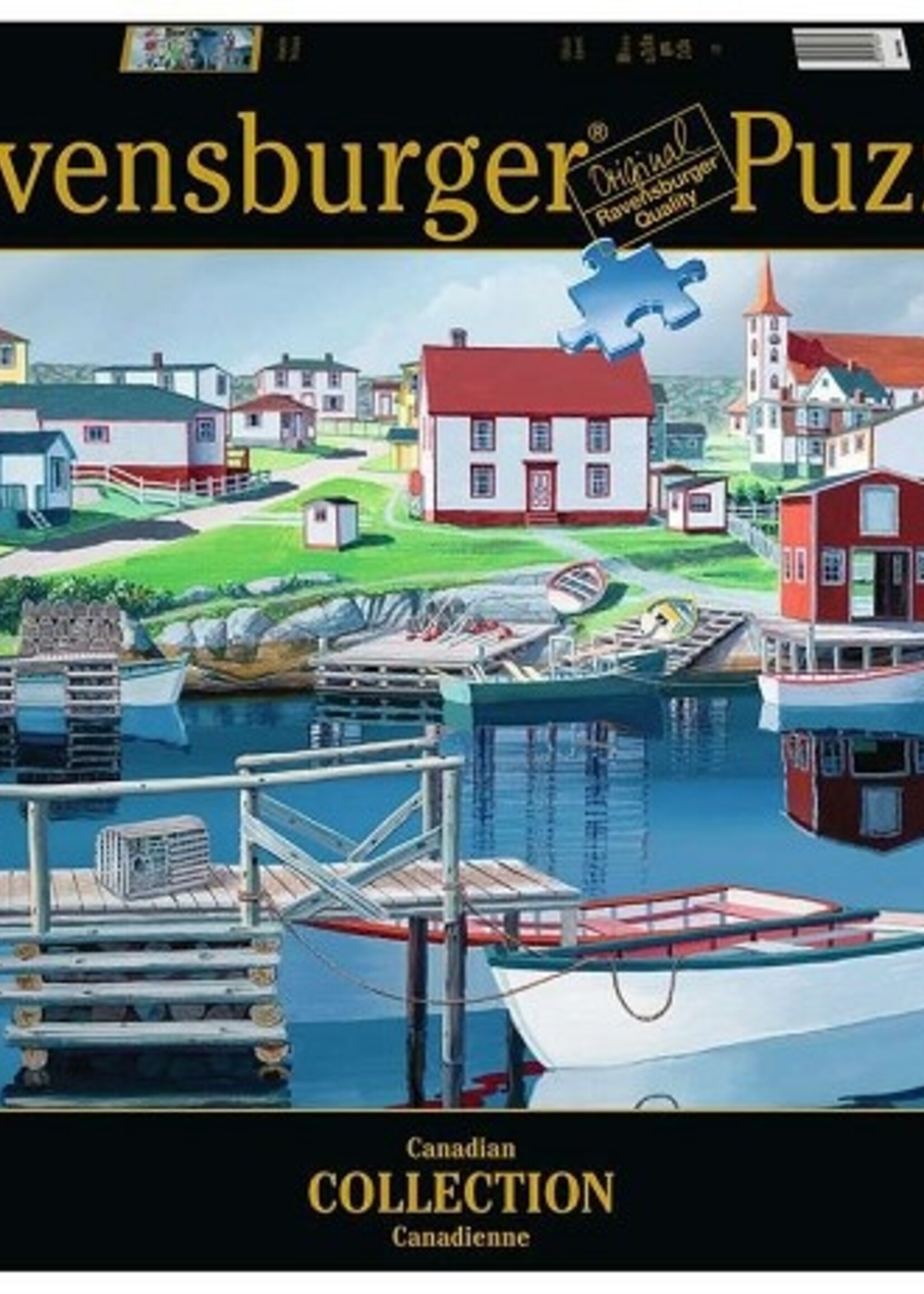 Ravensburger puzzel Haven in Greenspond 1000 stukjes