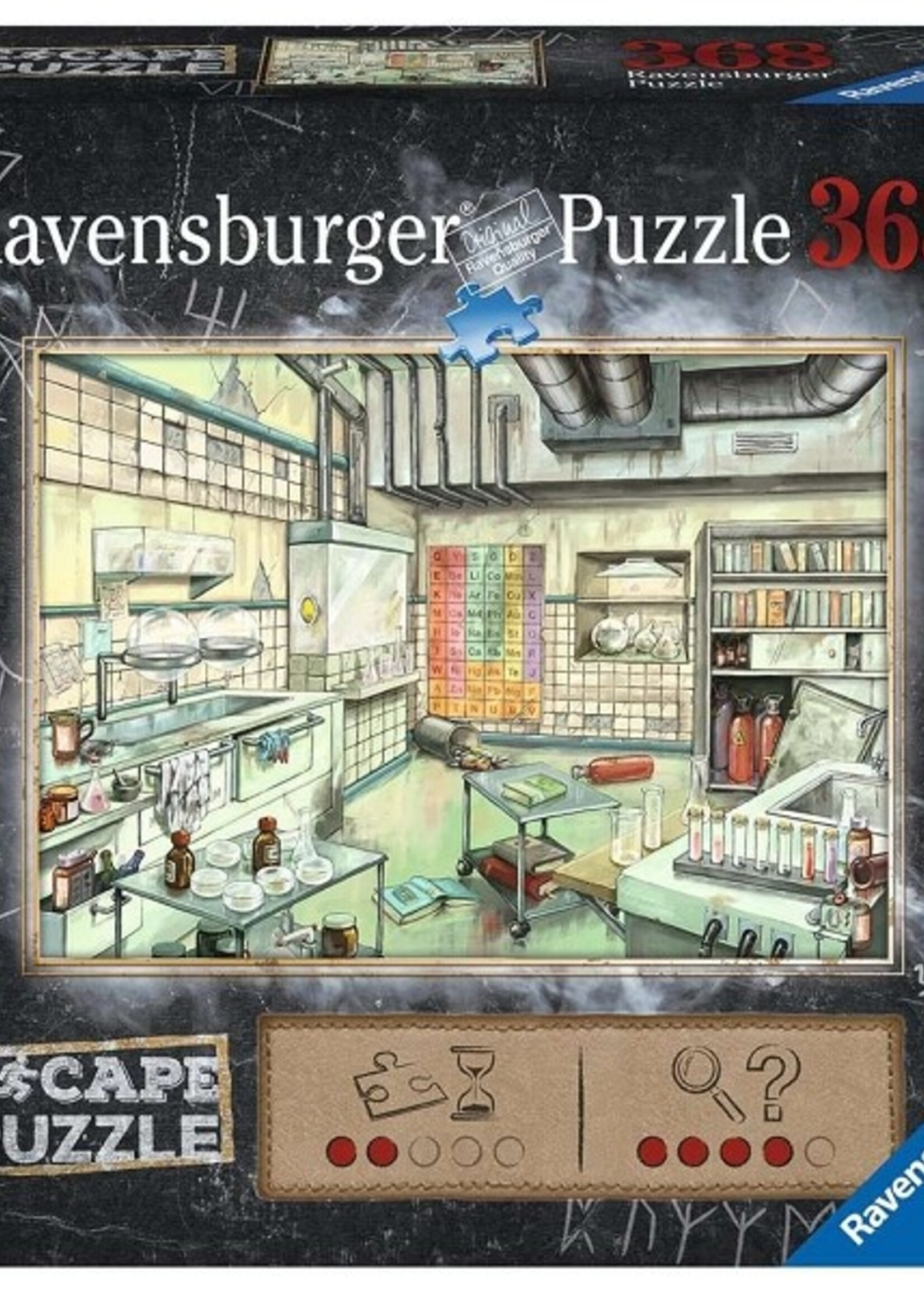 Ravensburger Escape puzzel Chemistry Lab 368pcs