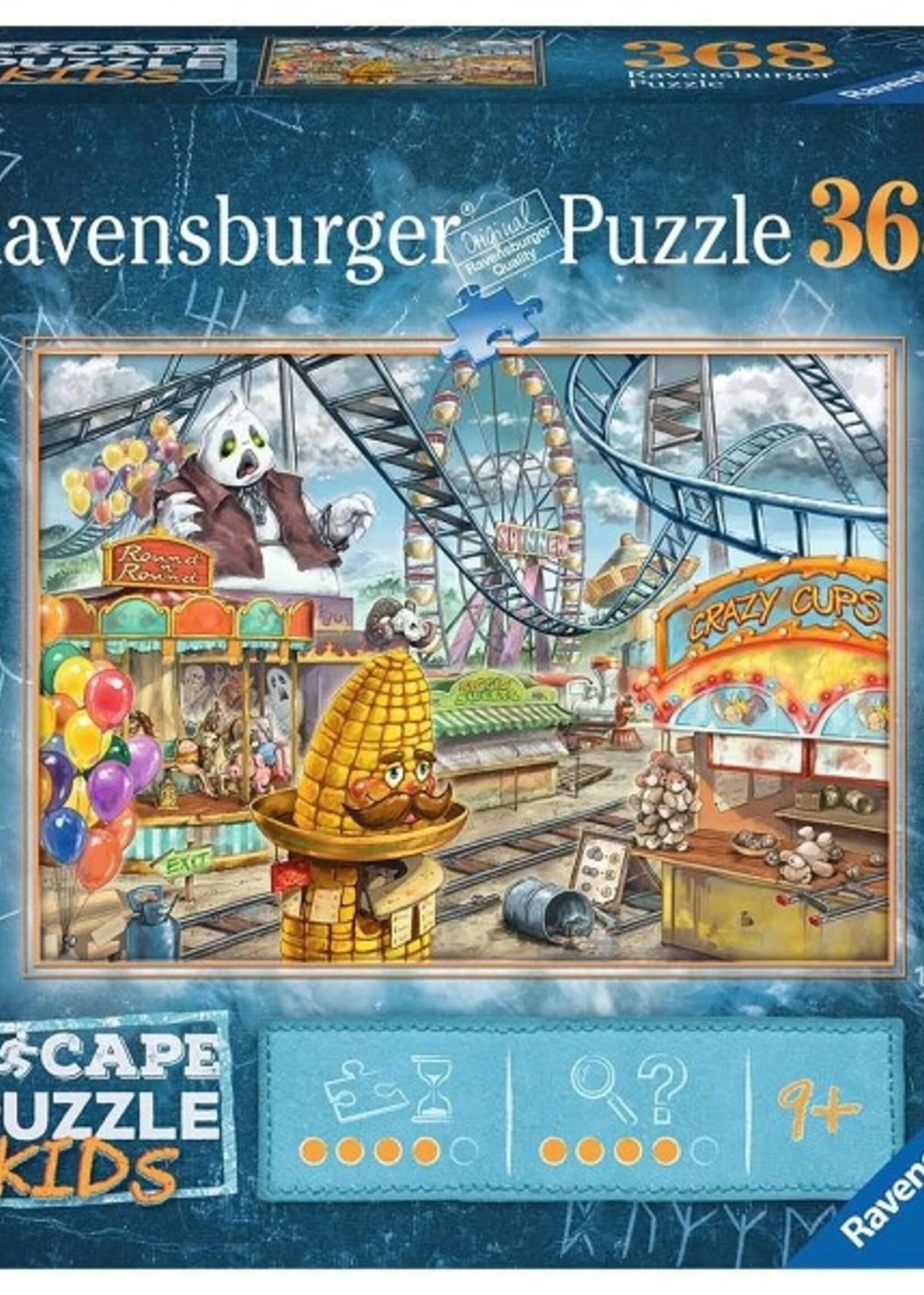 Ravensburger Escape Puzzel Kids Amusement Park (368 stukjes)
