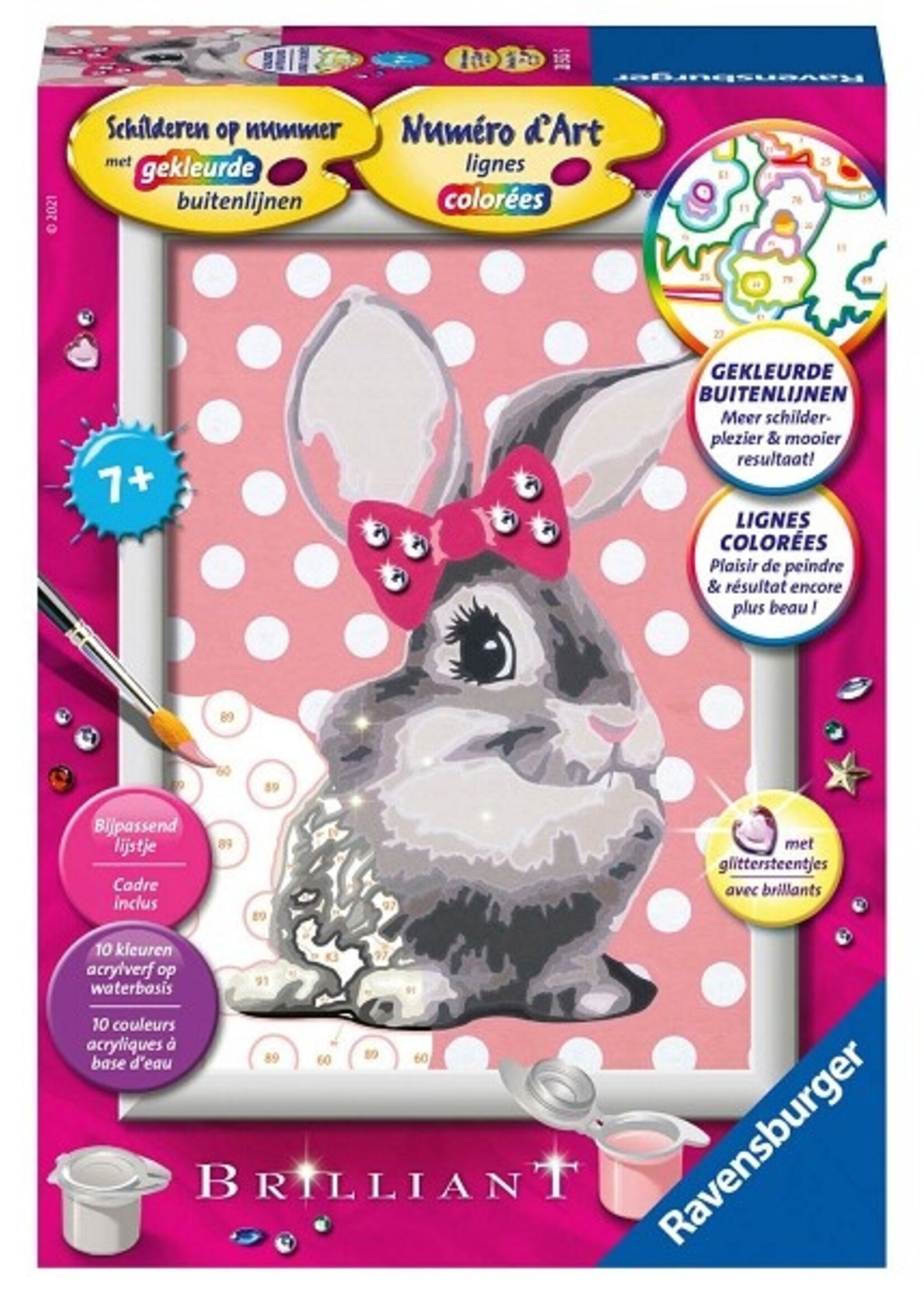 Ravensburger Schilderen op nummer Konijn