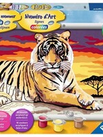 Ravensburger Schilderen op nummer Tijger