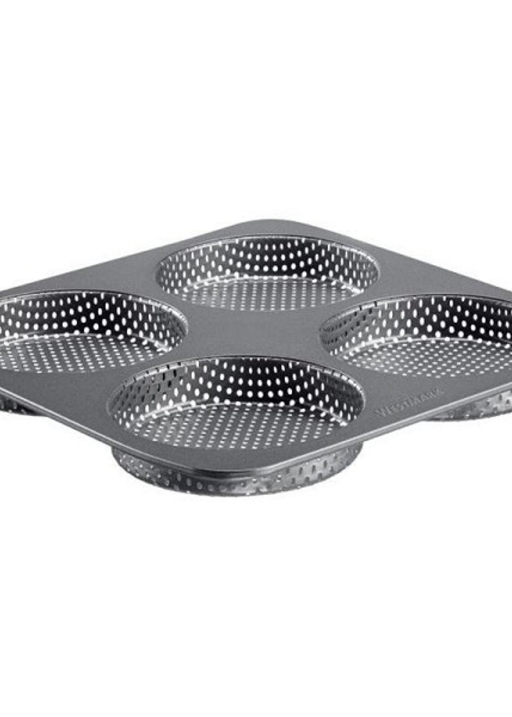 Westmark Burgerbroodje bakvorm voor 4 broodjes 28x28x2,5cm