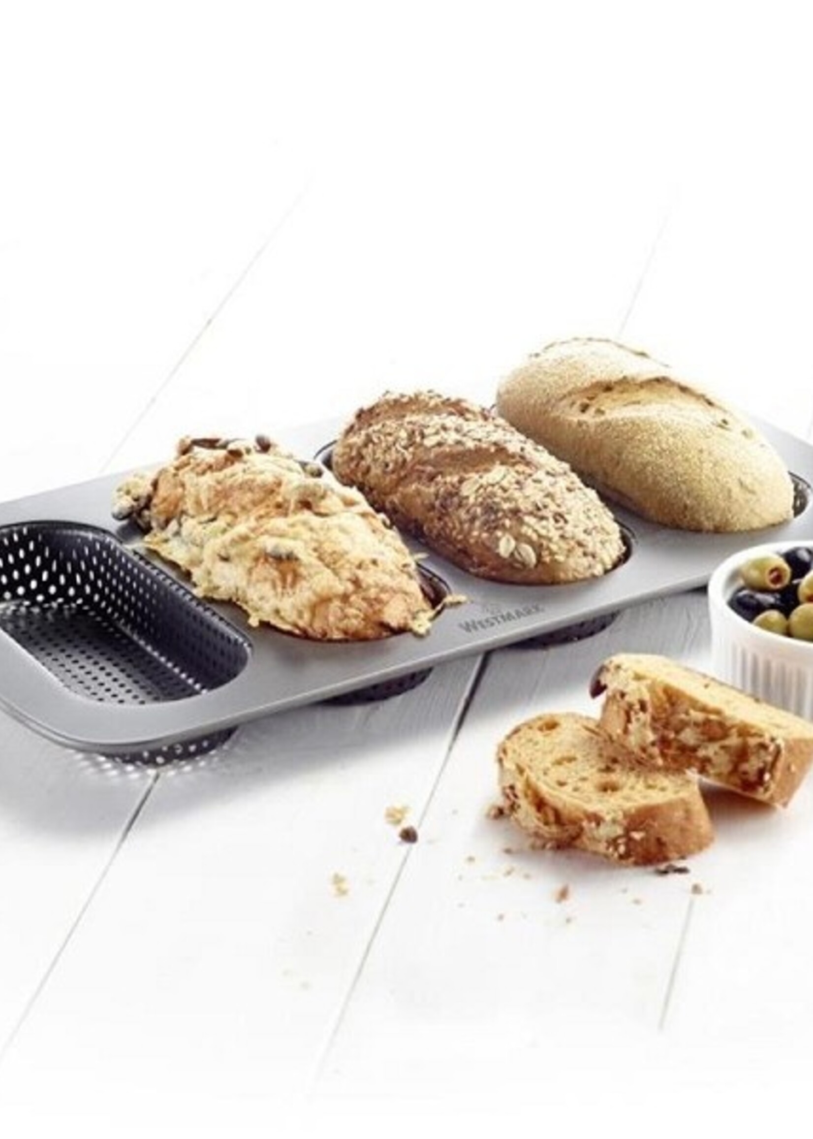 Westmark Mini-baguetteplaat 34,6x21,5x3cm
