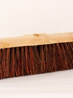 Luva straatbezem bas/st rond,45x8