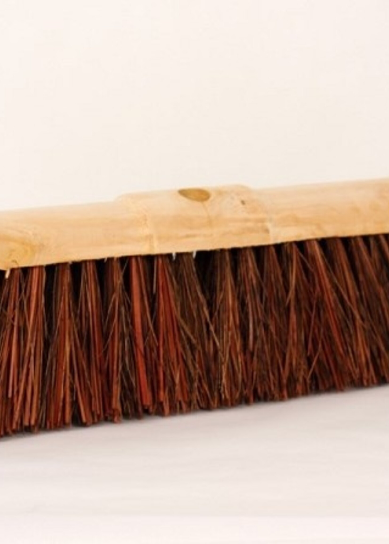 Luva straatbezem bas/st rond,45x8