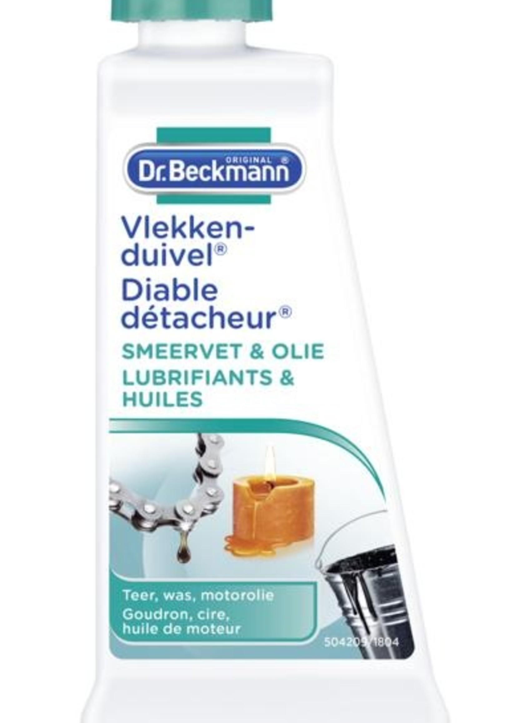 Beckmann Vlekkenduivel Smeervet & Olie 50ml