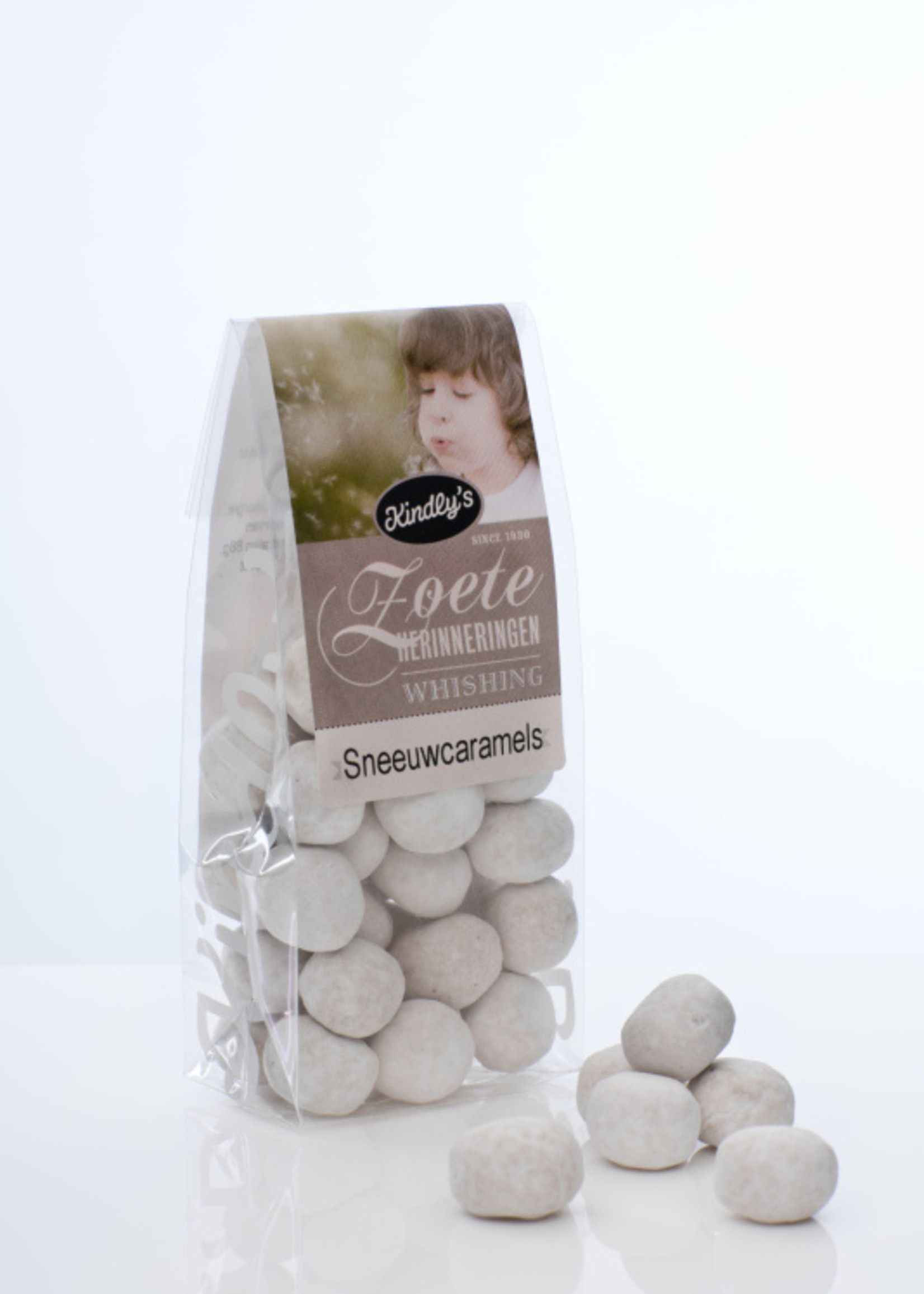 Kindly's Sneeuwcaramels Zoete Herinneringen 160g