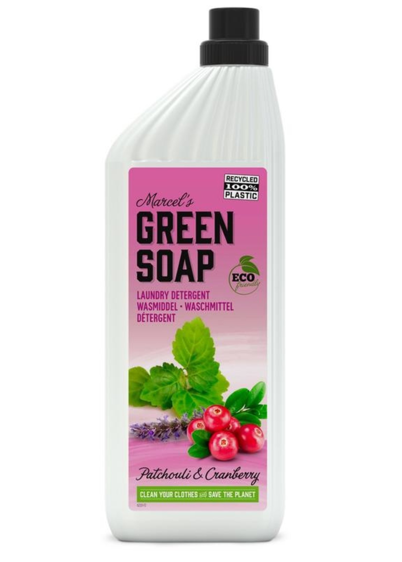 Marcels Green Soap Wasmiddel Patchouli & Cranberry 1000ml