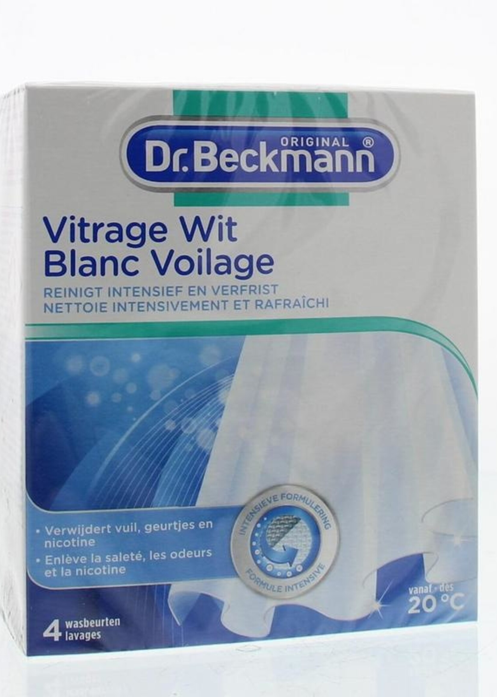 Beckmann Vitrage Wit 160 gram