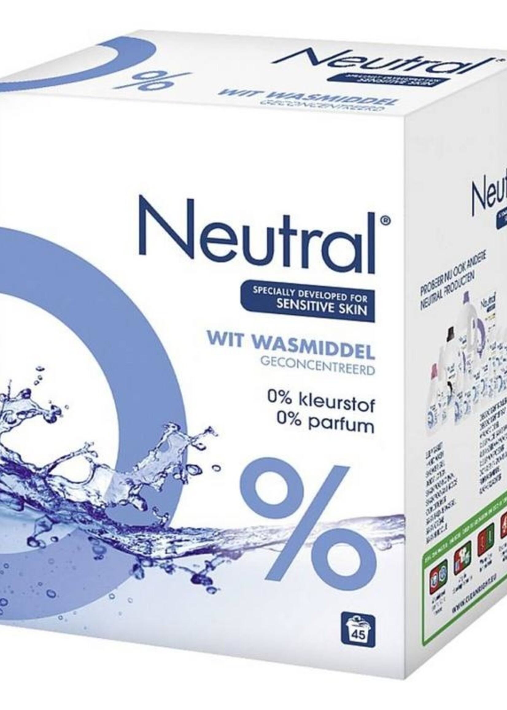 Neutral Waspoeder Wit 3000g