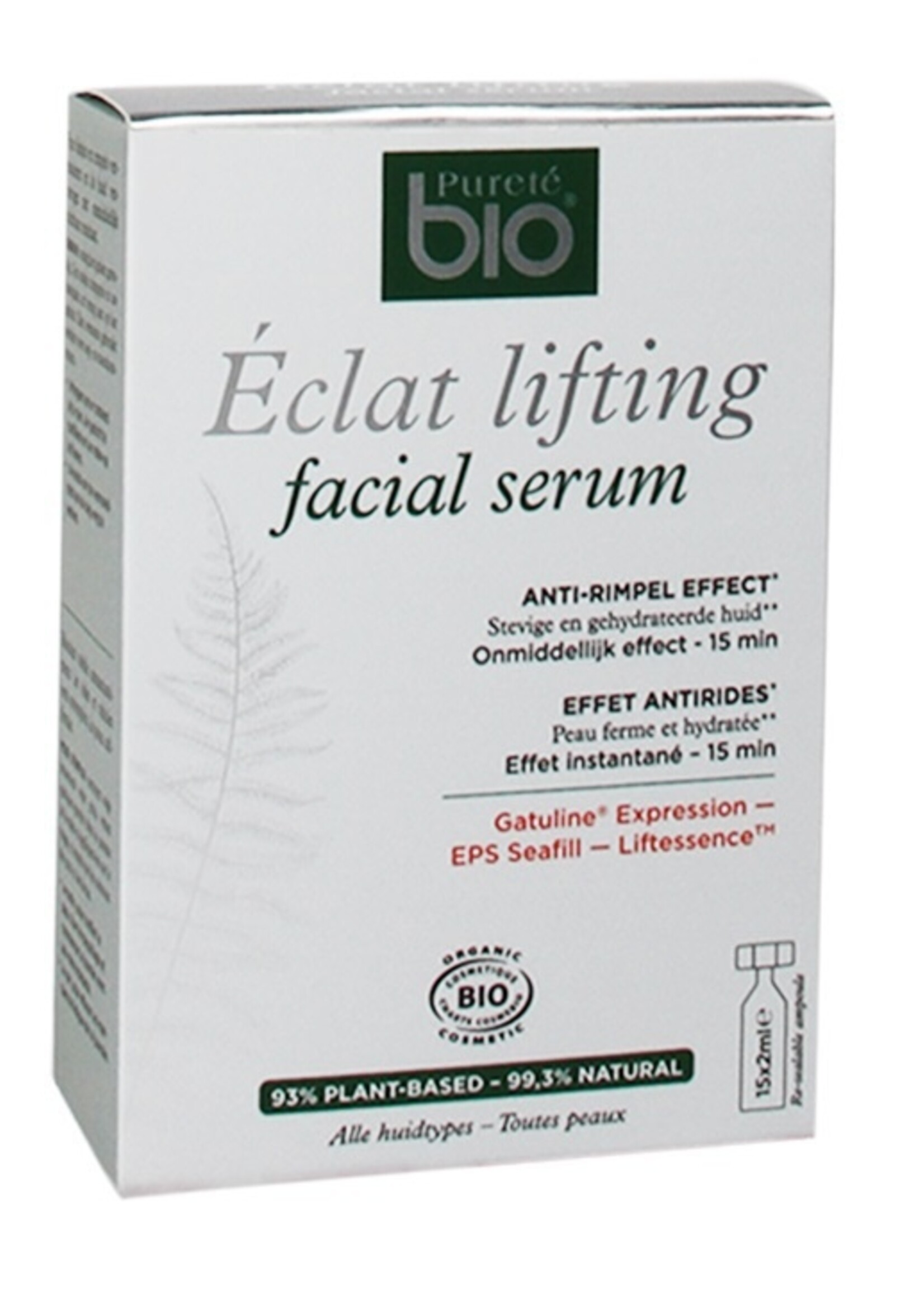 Pureté Bio Éclat Lifting Facial Serum 15x2 ml