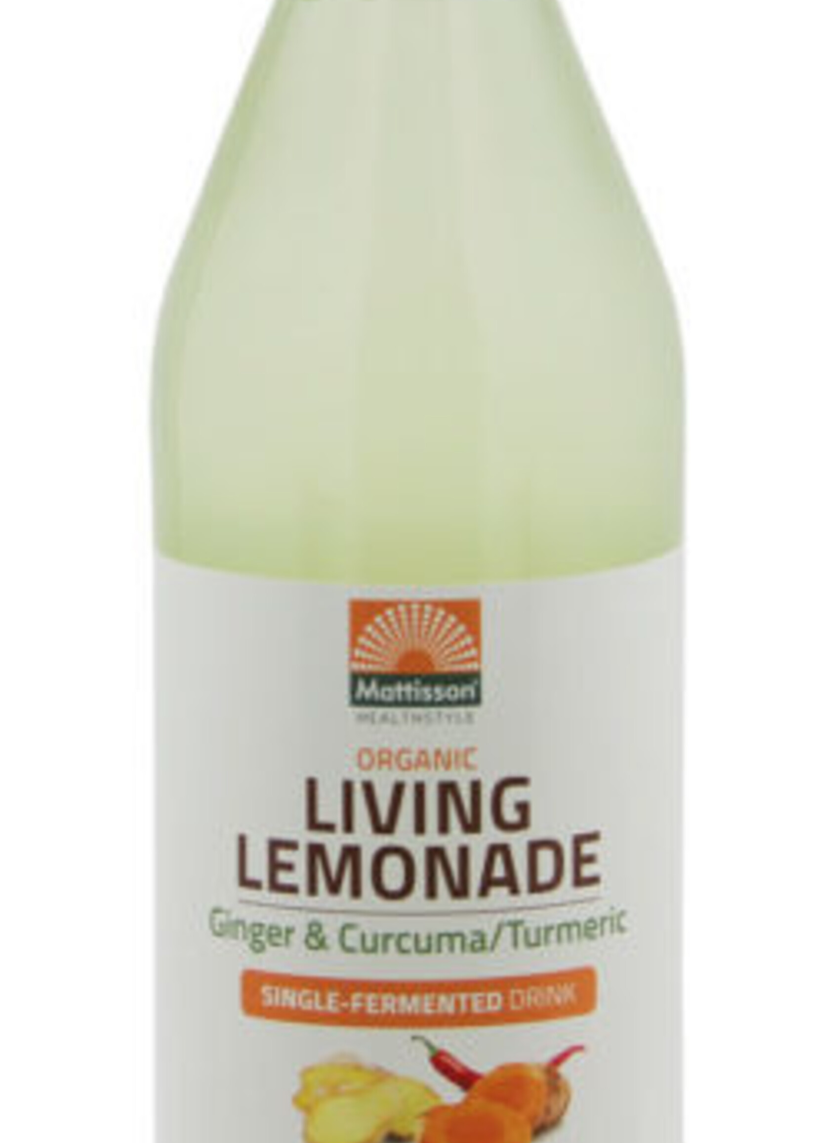 Living Lemonade Ginger & Curcuma 500ml