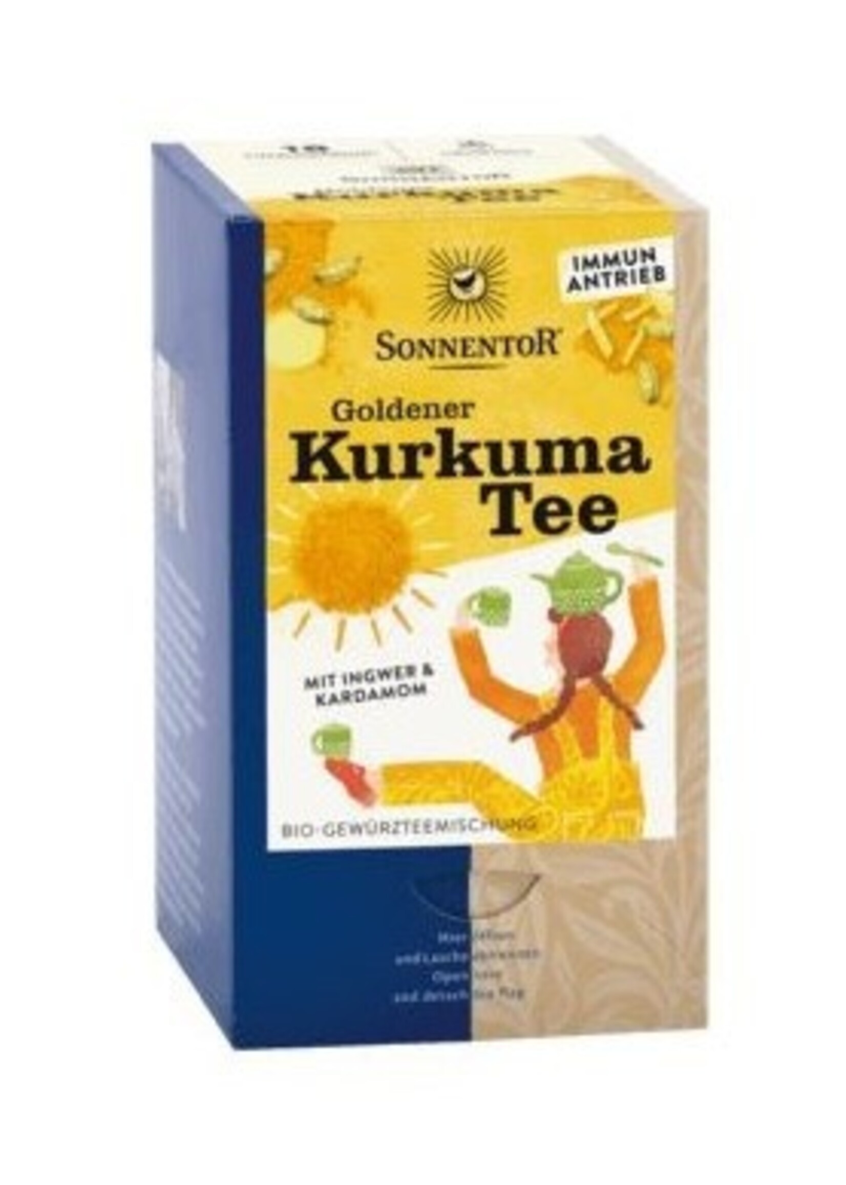 Gouden Kurkuma Thee bio 18st