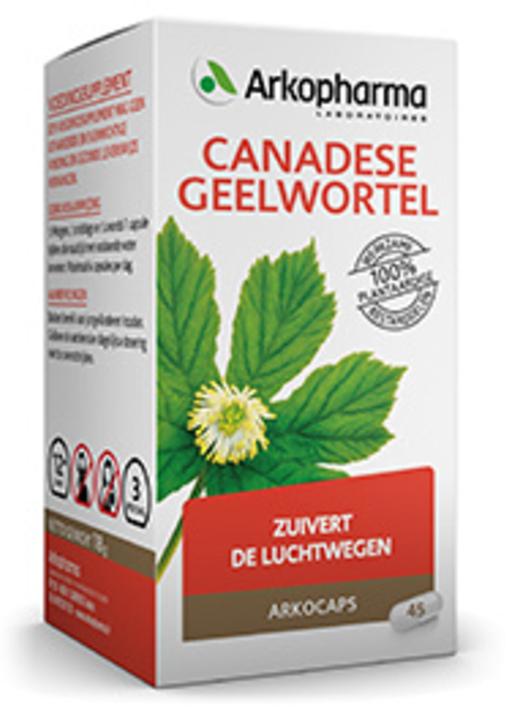 Canadese Geelwortel 45 capsules