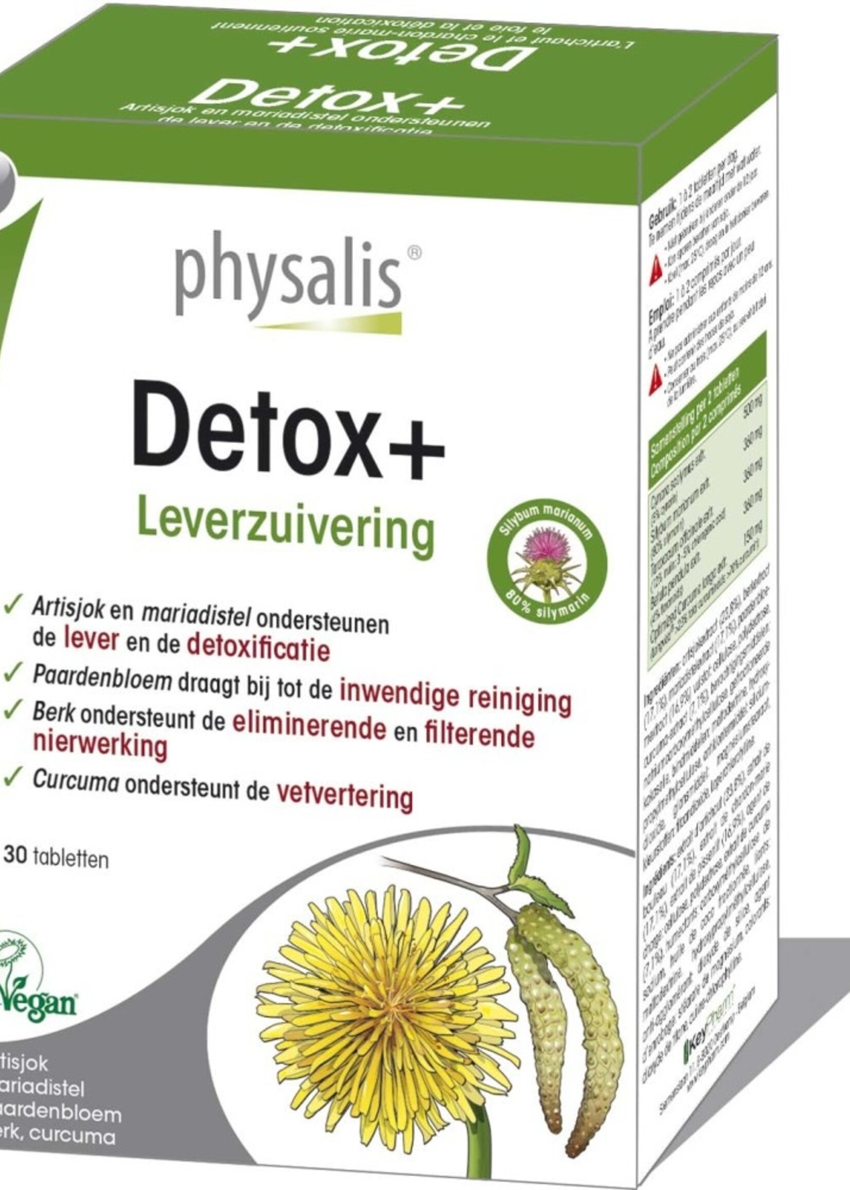 Detox+ 30 tabletten