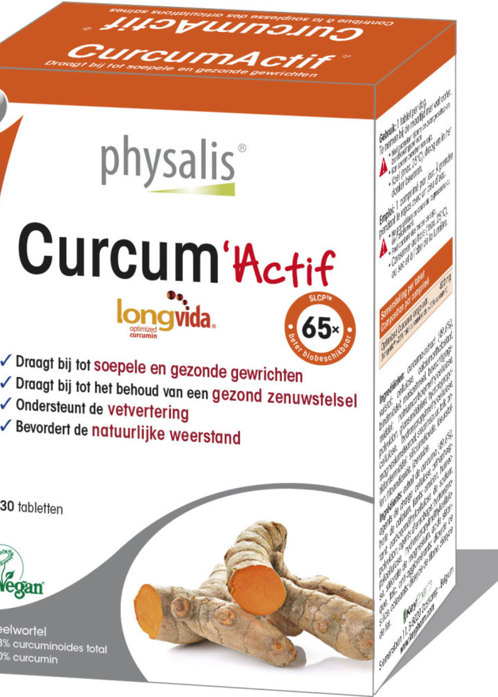 Curcum Actif 30 tabletten