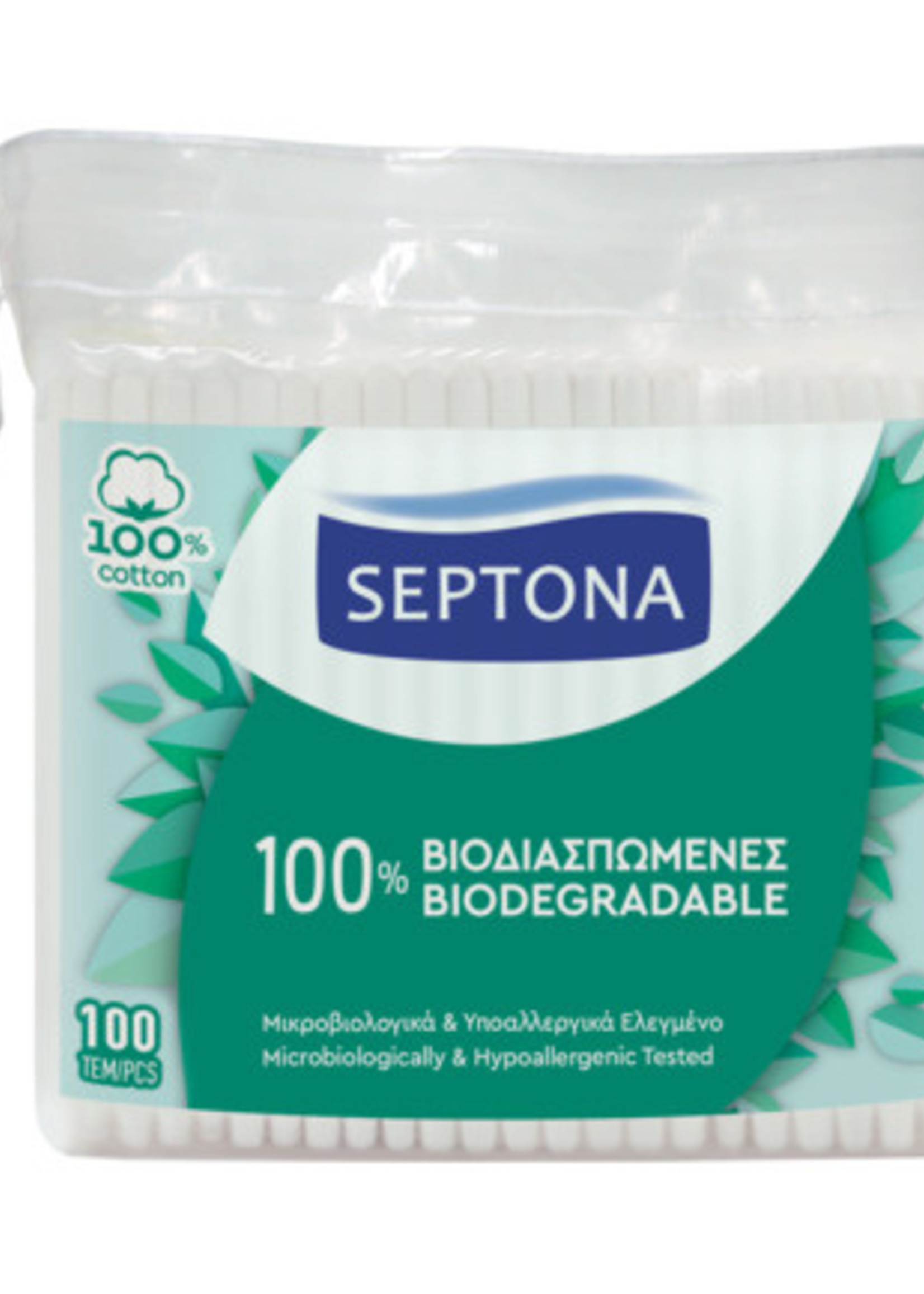 Septona Wattenstaafjes Bio Refill (100st)