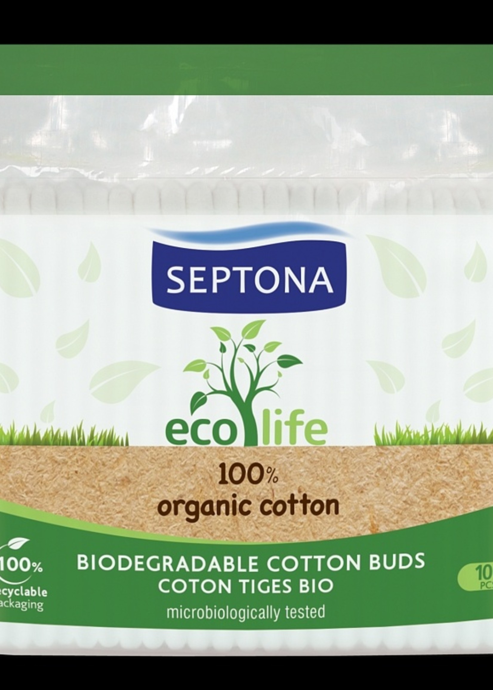 Septona Wattenstaafjes Eco Life Refill 100 stuks