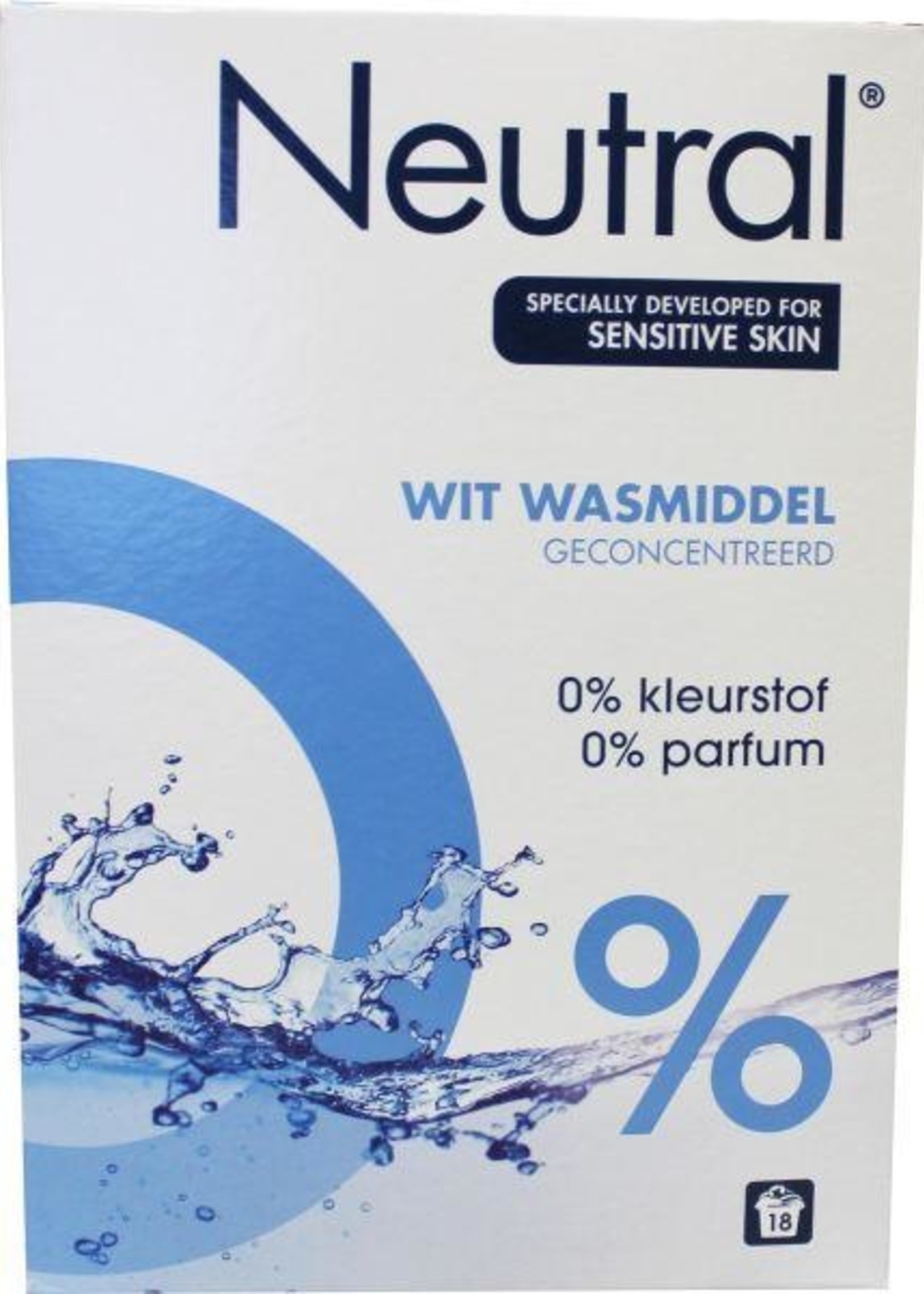 Neutral Waspoeder wit 1188g