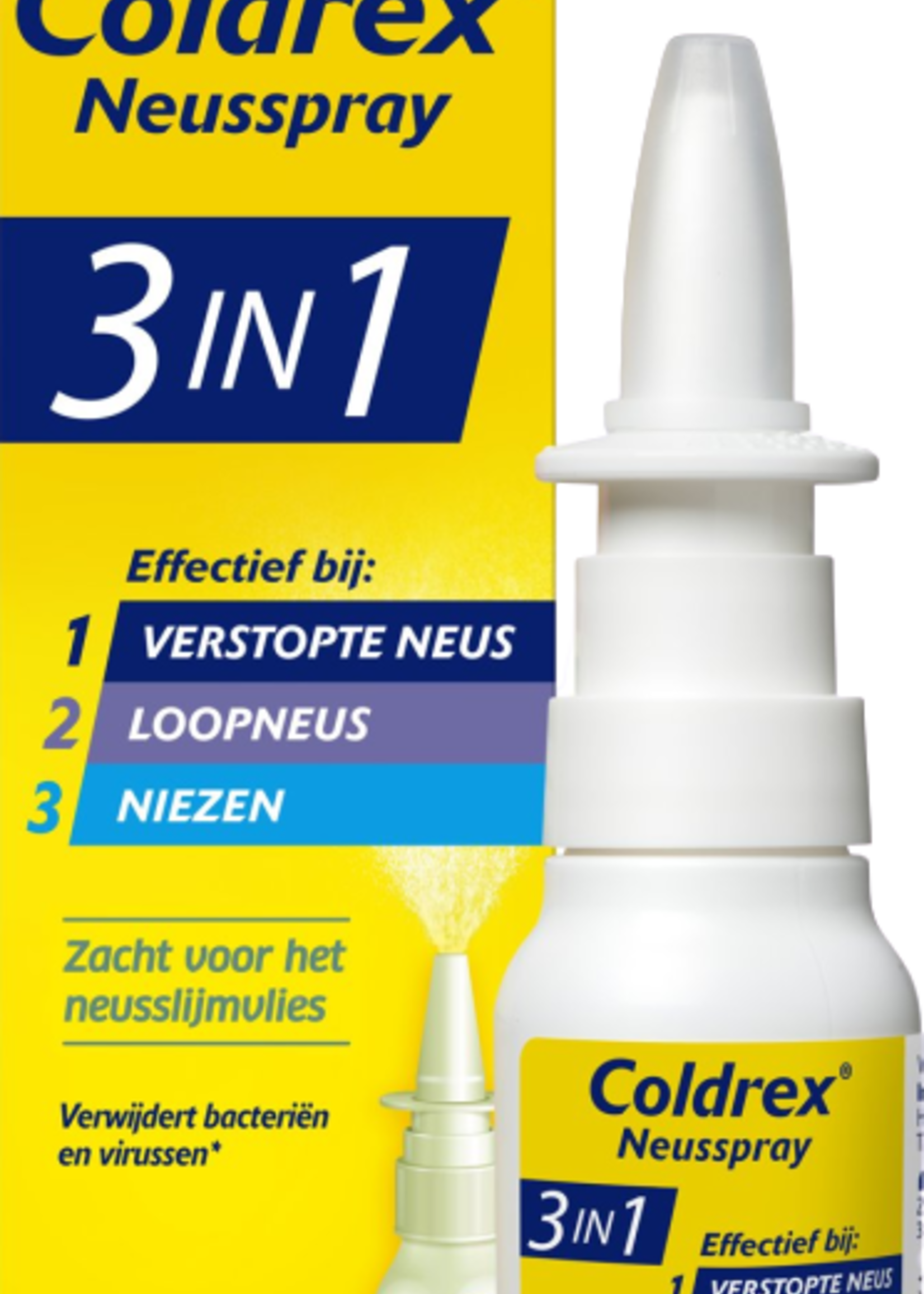 Coldrex Neusspray 3 in 1 - AKTIEDROGIST