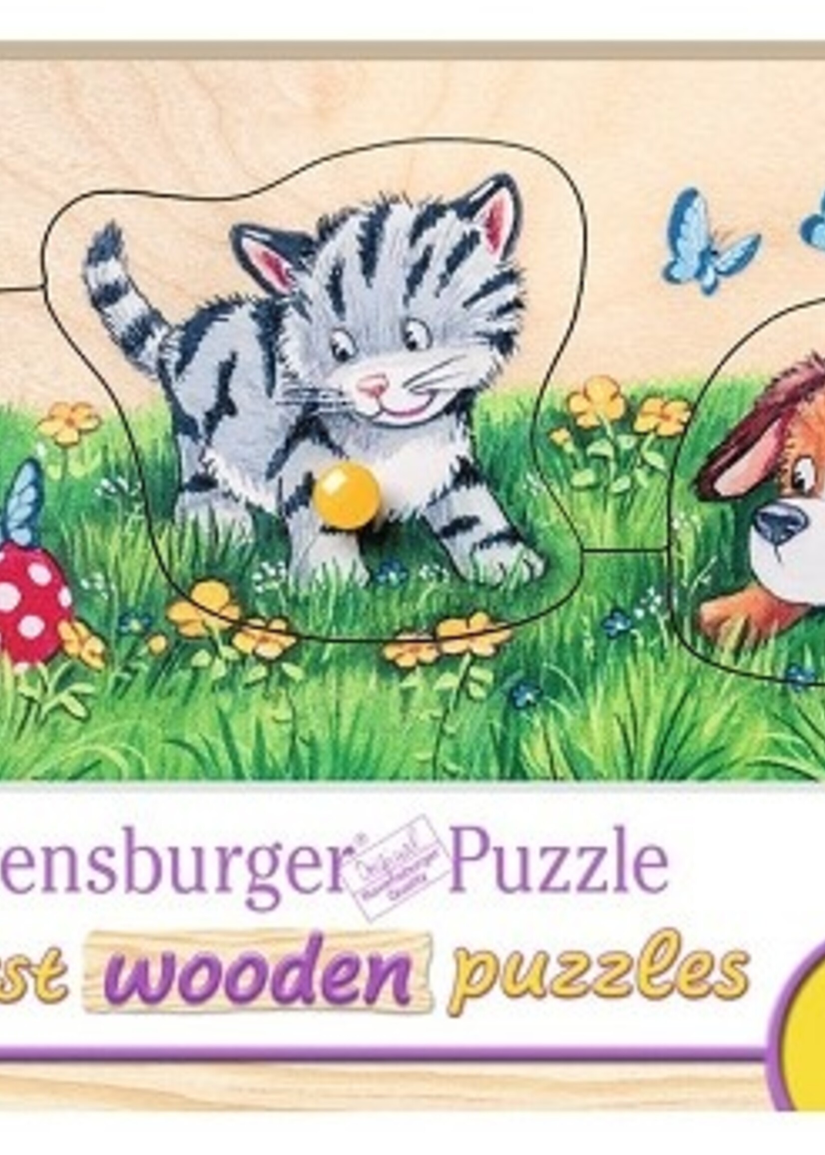 Ravensburger Schattige Babydieren houten puzzel