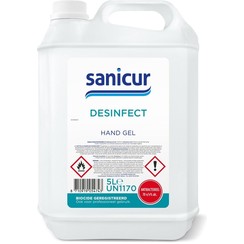 Sanicur desinfecterende handgel 5000ml / 5 liter
