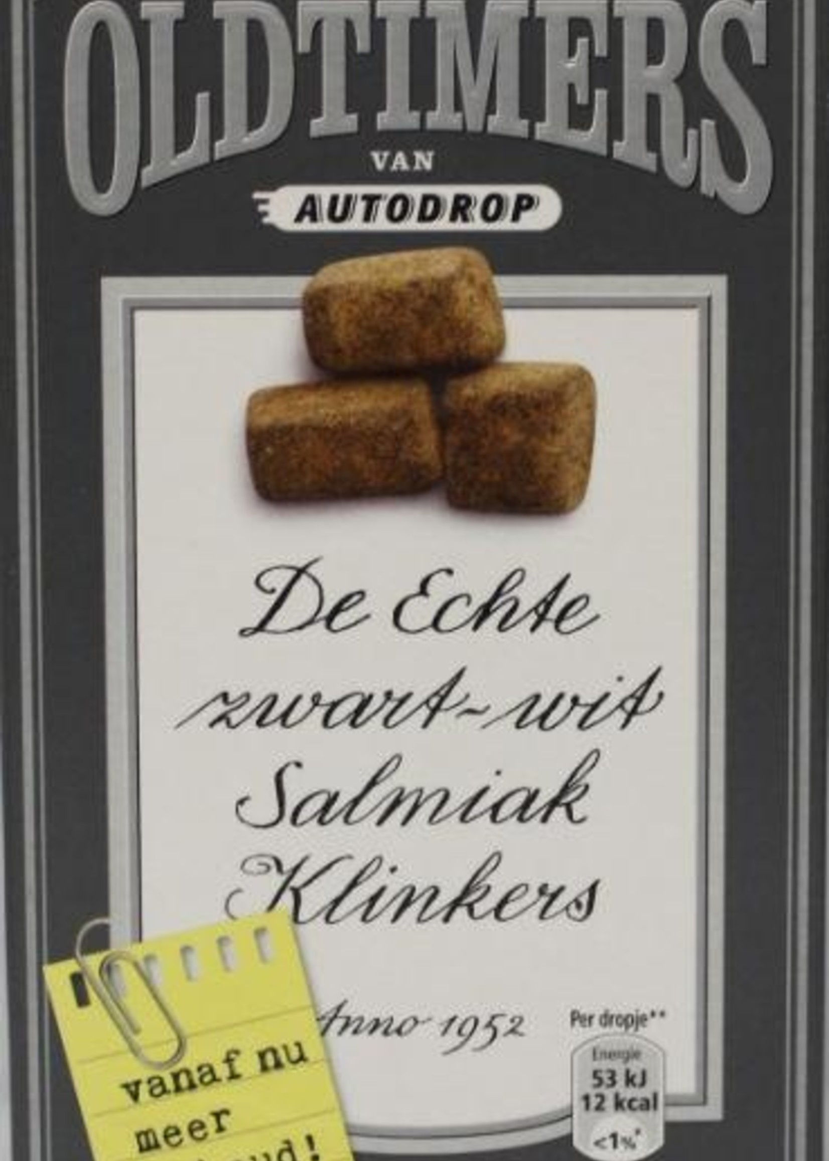 Autodrop Salmiak klinkers 235g