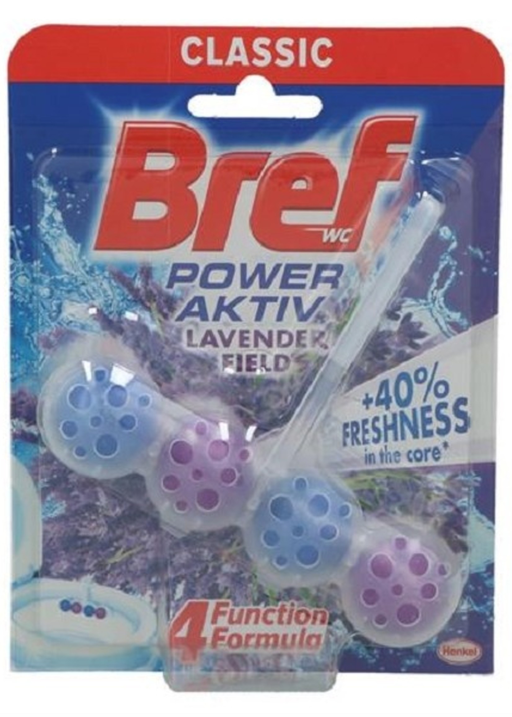 Bref Power Aktiv 50gr WC Block Lavender