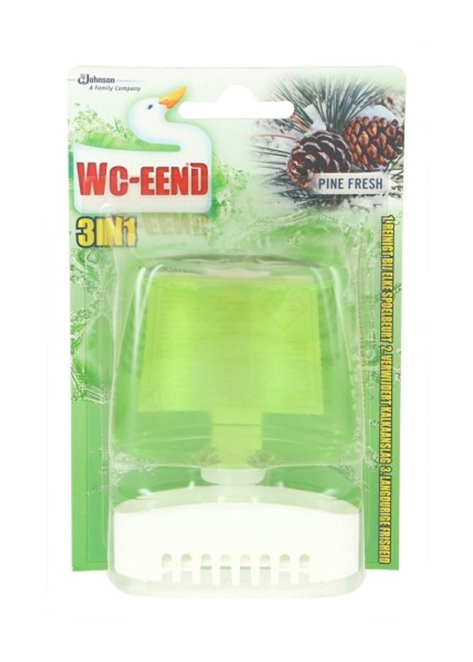 WC-Eend Toilet Flush 55ml 3in1 Pine Fresh