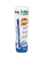 Carioca Oops uitwisbare puzzelpen 0,7mm blauw