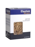 Elastiek nr.77 125x8mm 100 gram. Postbode elastiek