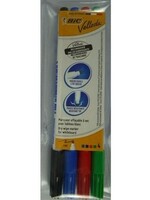 Bic Velleda 1721 etui/4 kleuren