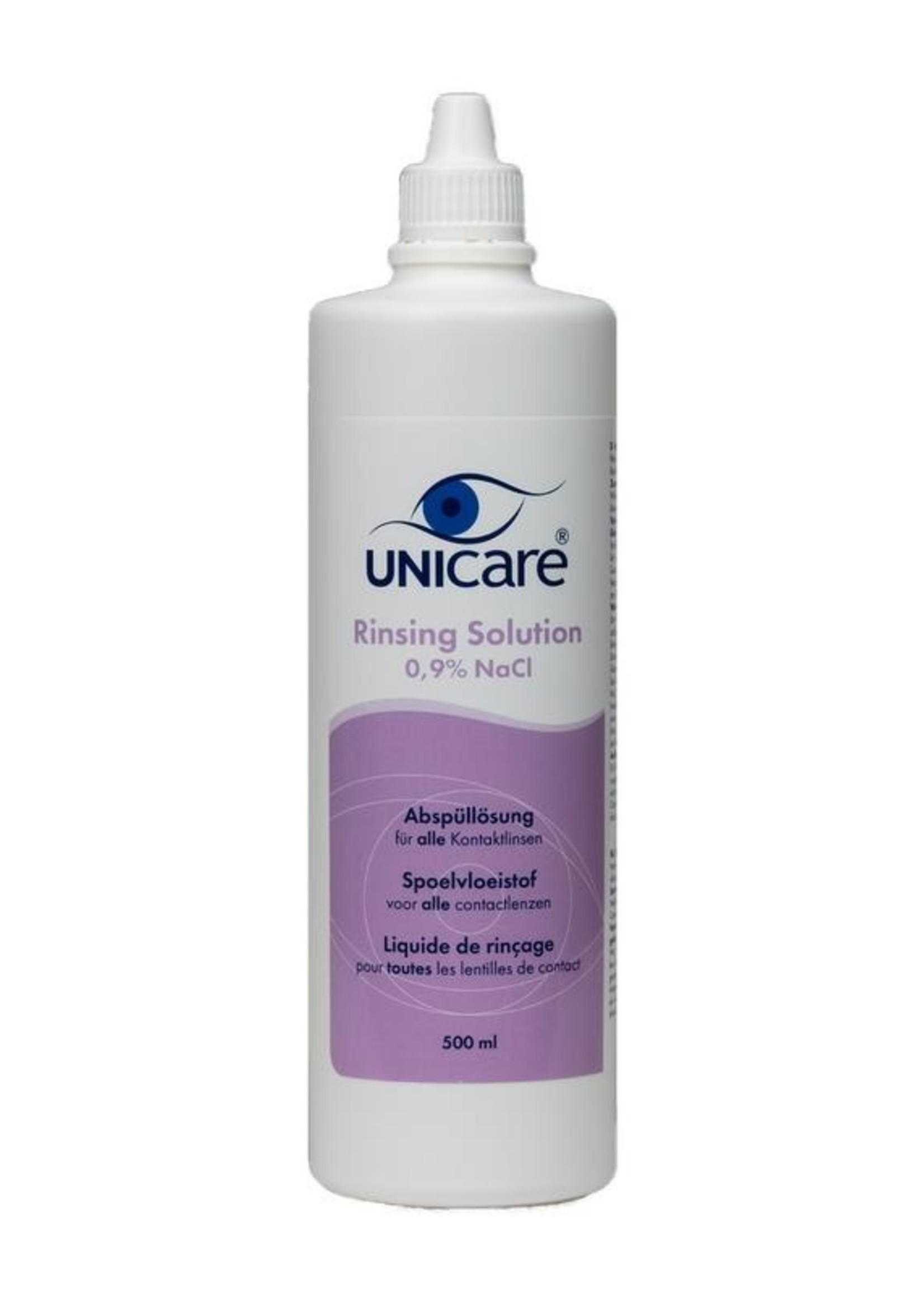 Unicare Rinsing solution 0.9% NaCl 500ml